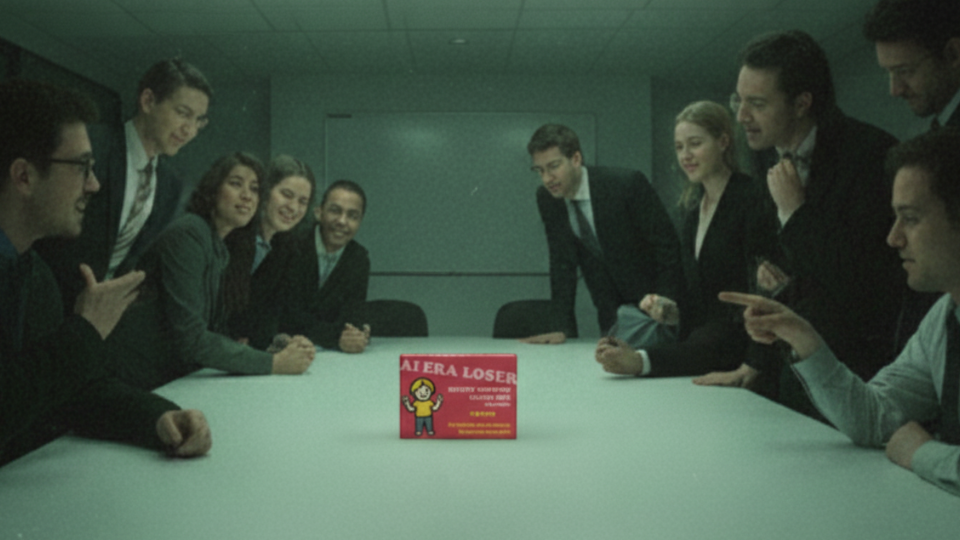 People gather around the box