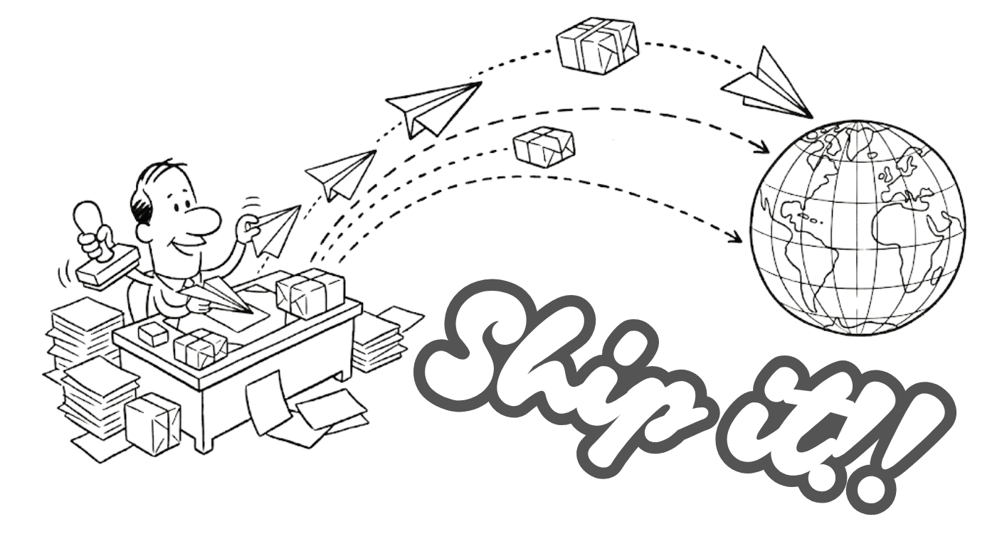 SHIP IT — 海外へ届けるアプリ開発・小売のイメージ